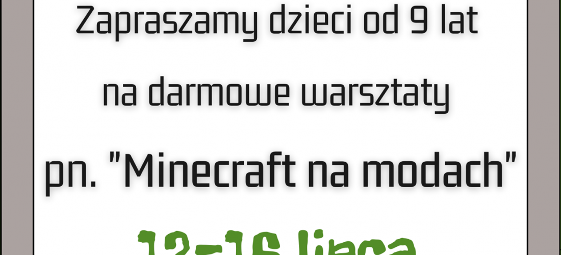 Minecraft na modach