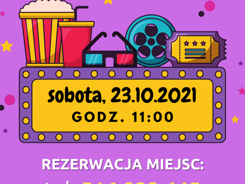 Seans filmowy – 23 października