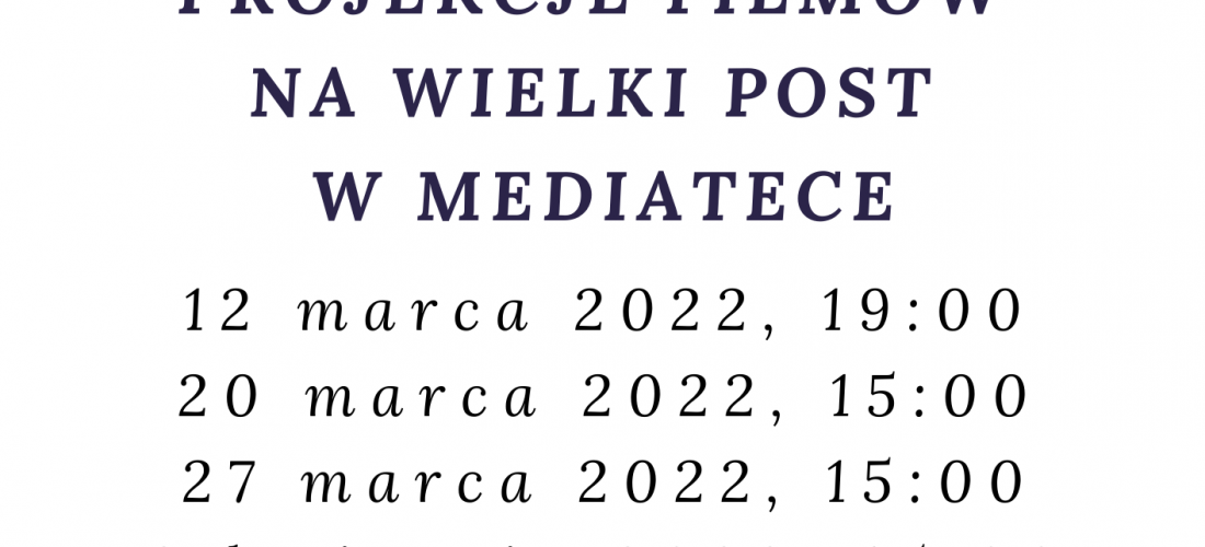 Seanse na Wielki Post