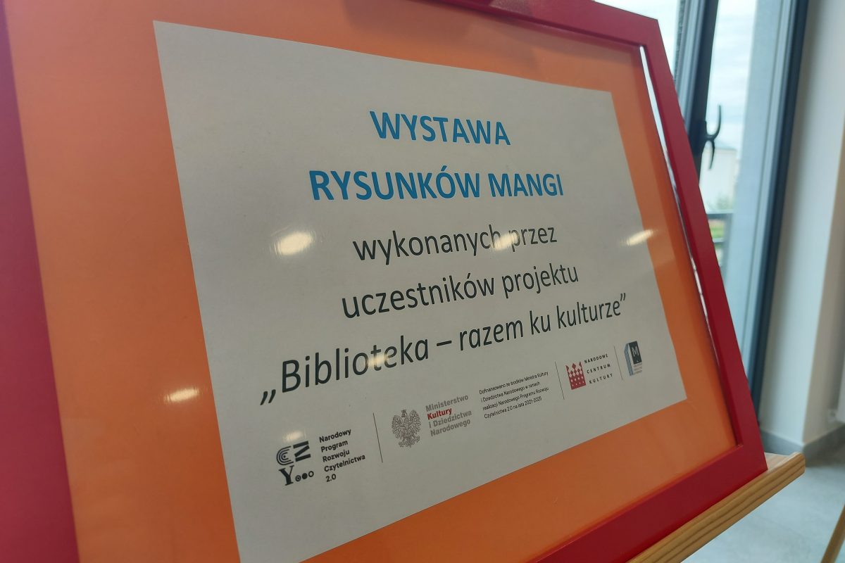 Wystawa rysunków mangi