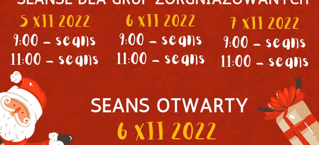 Seanse Mikołajkowe 2023