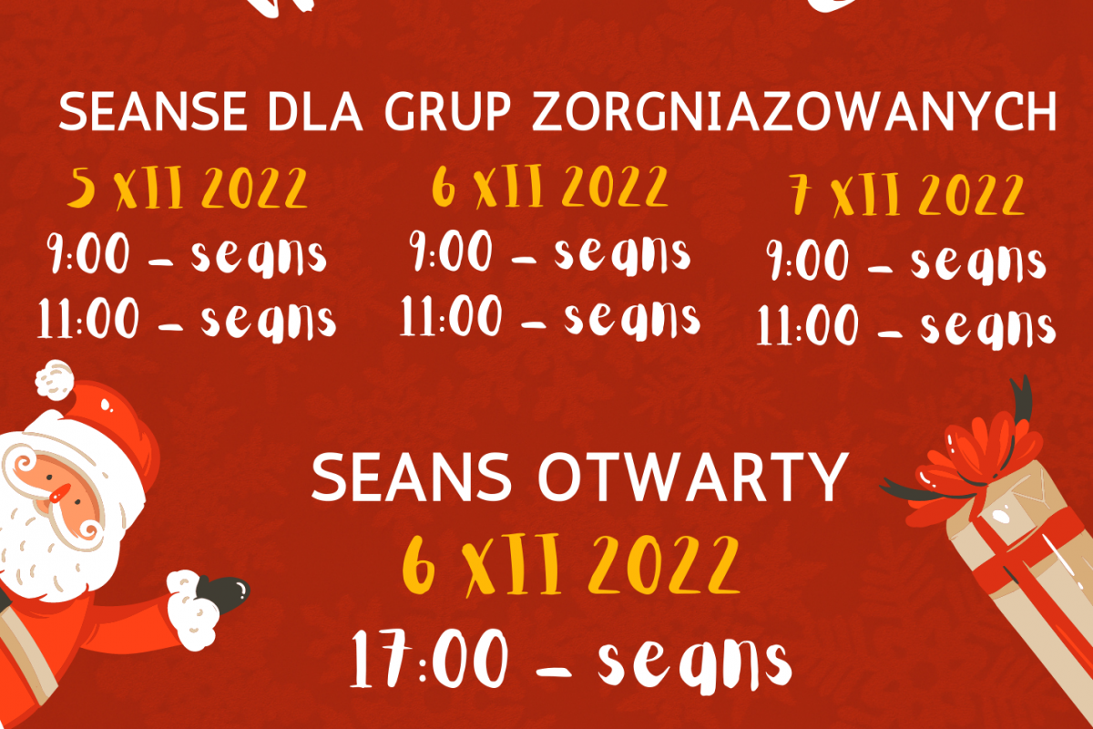 Seanse Mikołajkowe 2023