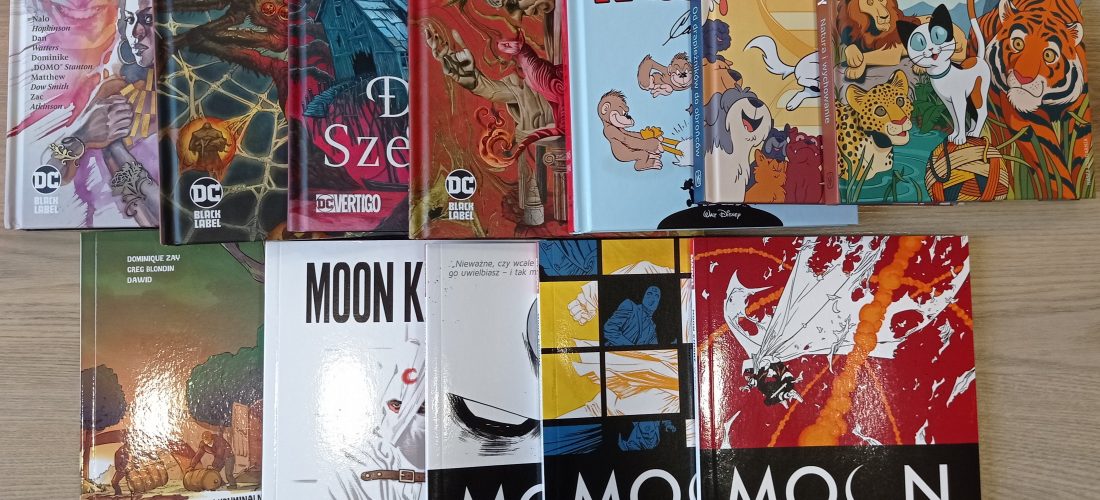 NOWOŚCI WYDAWNICZE, KOMIKSY – MARZEC 2023