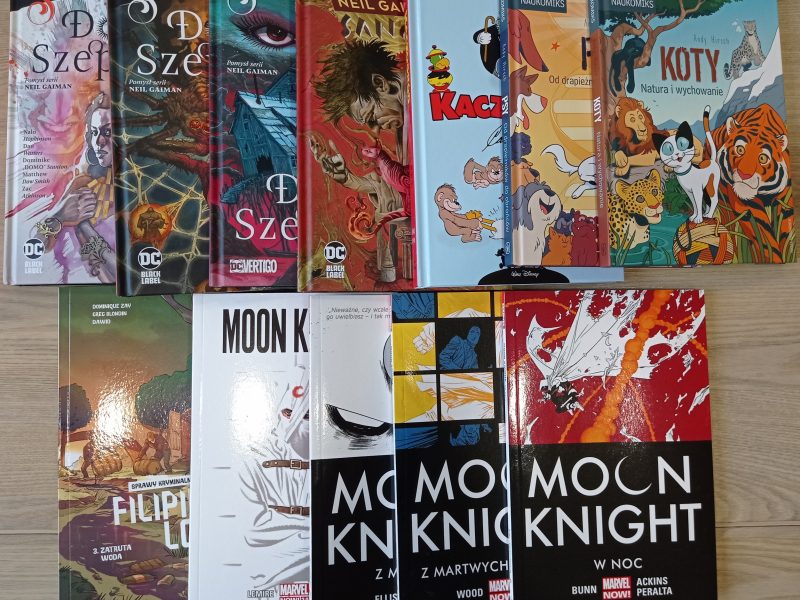 NOWOŚCI WYDAWNICZE, KOMIKSY – MARZEC 2023