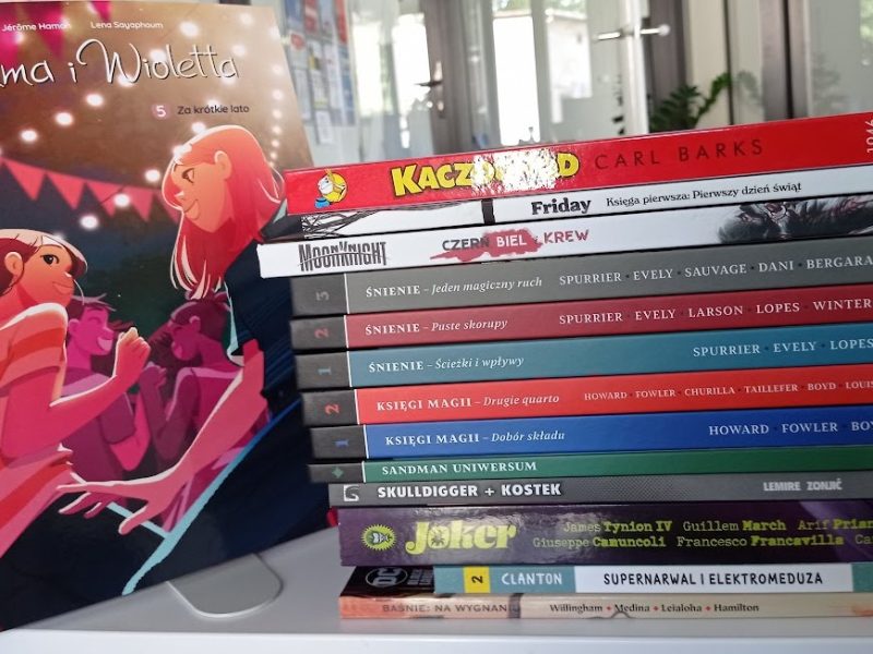 Nowości wydawnicze, komiksy – czerwiec 2023