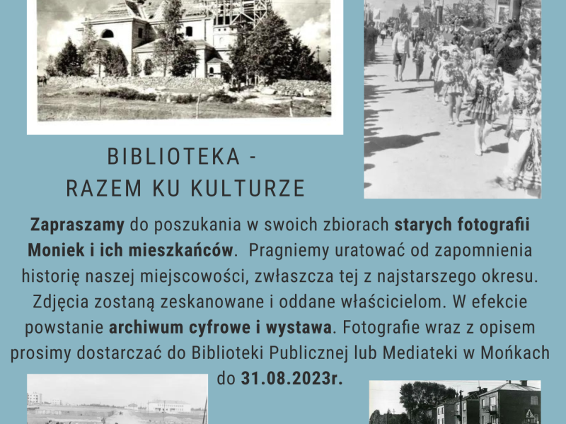 Mońki i ich mieszkańcy na starych fotografiach