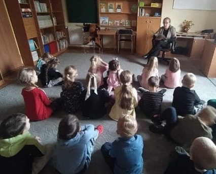 „Leśne zwierzęta” – zajęcia biblioteczne