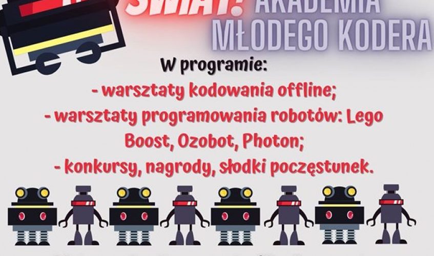 Nowy projekt “Zaprogramujmy świat! Akademia Młodego Kodera.”